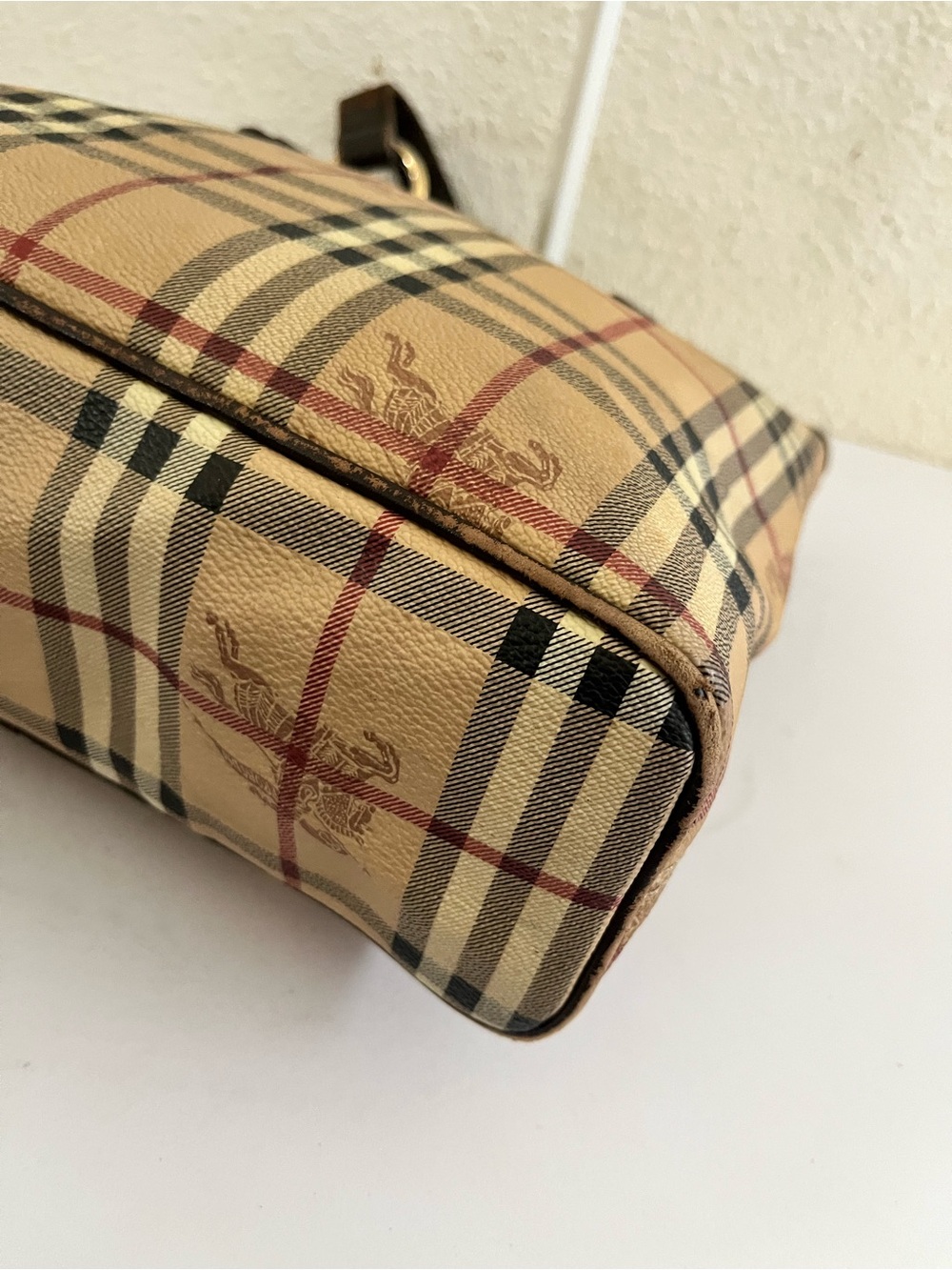 Burberry Haymarket tote bag - Picture 8 of 15